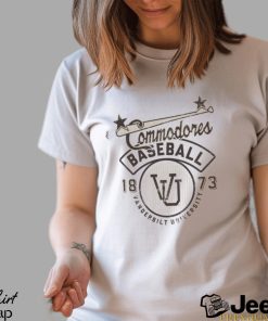 One Men's Vanderbilt Commodores Ivory Baseball Logo T Shirt