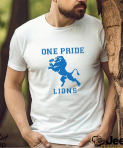 One pride Lions Detroit football shirt