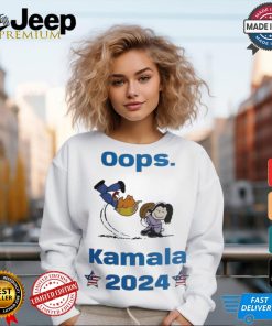 Oops Kamala Harris 2024 Donald Trump Shirt