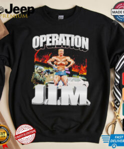 Operation Jim Trump workout flexing gym shirt