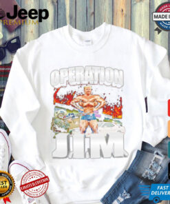 Operation Jim Trump workout flexing gym shirt