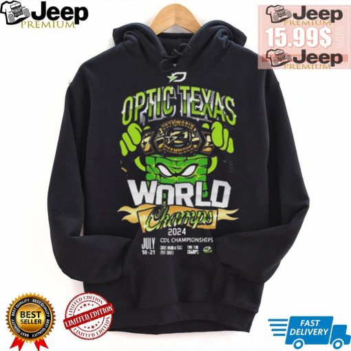 Optic Texas World Champs 2024 CDL Championships July 18 21 shirt