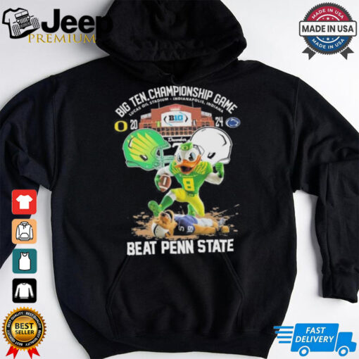 Oregon Ducks 2024 Big 10 Conference Champions Beat Penn State Football T Shirt