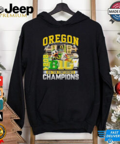Oregon Ducks 2024 Big Ten Conference Champions Undefeated 13 0 Shirt