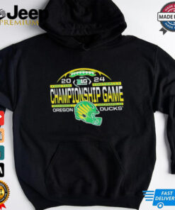 Oregon Ducks 2024 Big Ten Football Championship december 7 IN shirt