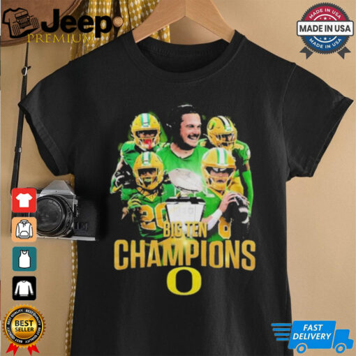 Oregon Ducks 2024 Big Ten Football Conference Champions Fighting Ducks T Shirts