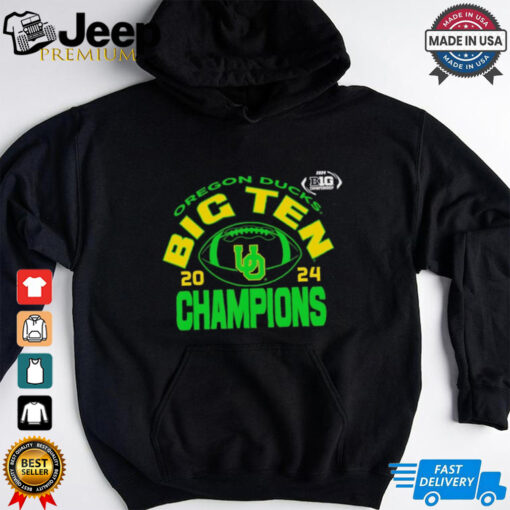 Oregon Ducks 2024 Big Ten champions football shirt