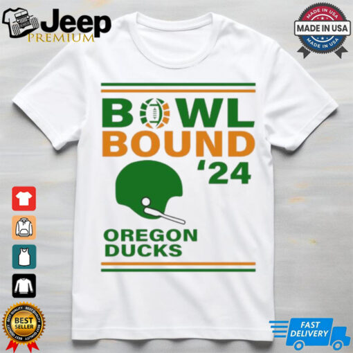 Oregon Ducks 2024 Bowl Bound Helmet Shirt