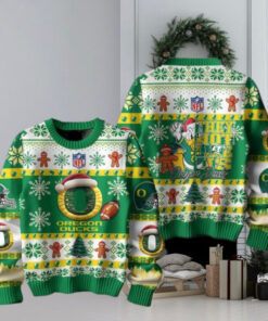 Oregon Ducks 2024 They Not Like Us Ducks Christmas Ugly Sweater