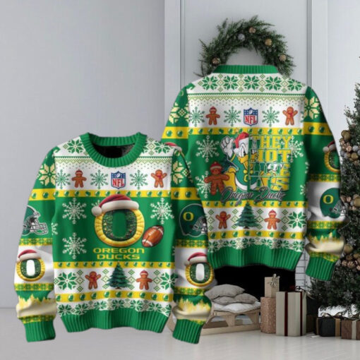 Oregon Ducks 2024 They Not Like Us Ducks Christmas Ugly Sweater