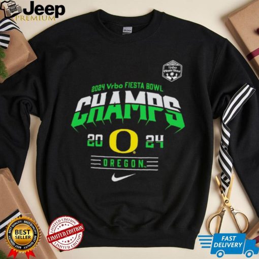 Oregon Ducks 2024 Vrbo Fiesta Bowl Champions shirt