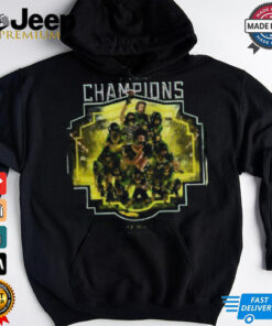 Oregon Ducks Big Ten Football Champions 2024 Flying High Hoodie T-shirt featuring a bold design with the Oregon Ducks logo, Big Ten championship branding, and a soaring 