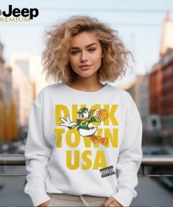 Oregon Ducks Duck Town Pre Game Warm Up Long Sleeve T Shirt