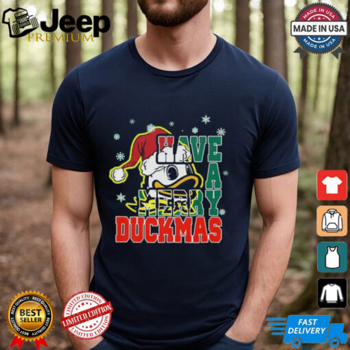 Oregon Ducks Have A Merry Duckmas Shirt