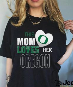 Oregon Ducks Mom Loves Mothers Day T shirt
