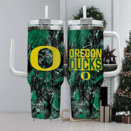 Oregon Ducks Realtree Hunting 40oz Tumbler