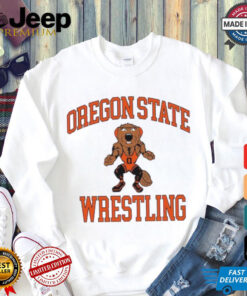 Oregon State Beavers Wrestling Beaver T Shirt