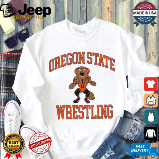 Oregon State Beavers Wrestling Beaver T Shirt