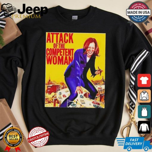 Original Amy Siskind Attack Of The Competent Woman Kamala Harris Shirt