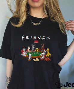 Original Cartoon Dogs Playing Poker With Friend Shirt