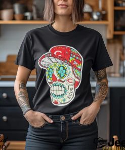 Original Cincinnati Reds Sugar Skulls T Shirt