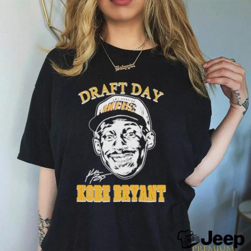 Original Draft Day Kobe Bryant Signature T shirt