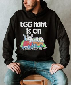 Original Egg Hunt Is On Easter Bunny Tractor 2024 Shirt