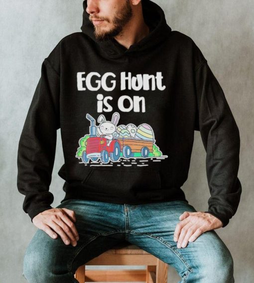 Original Egg Hunt Is On Easter Bunny Tractor 2024 Shirt