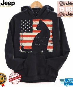 Original Empower the cat lady kamala harris for democracy and freedom shirt