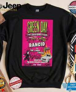 Original Green Day August 26, 2024 Charlotte, NC Poster shirt