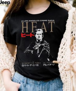 Original Heat a los angeles crime saga robert de niro al pacino shirt