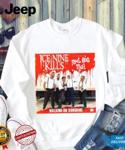 Original Ice nine kills team up with reel big fish for ‘walking on sunshine’ cover shirt