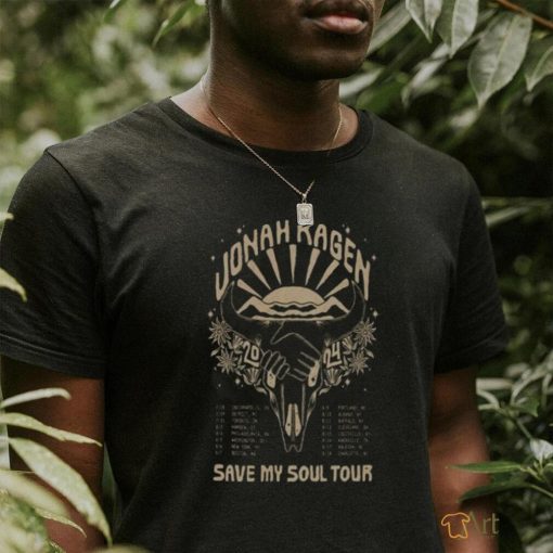 Original Jonah Kagen Save My Soul Tour 2024 Poster Shirt