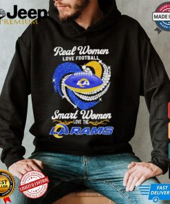 Original Los Angeles Rams real women love football smart women love the rams 2024 shirt