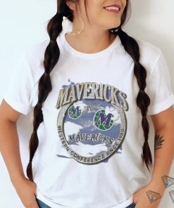 Original Mitchell & Ness Tan Dallas Mavericks Hardwood Classics Vintage Soul Crown Jewels Shirt