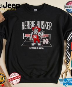 Original Nebraska volleyball herbie mascot shirt