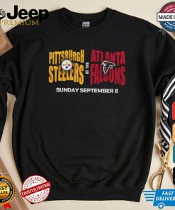 Original Pittsburgh Steelers vs. Atlanta Falcons Sunday September 8 2024 Kickoff Game shirt