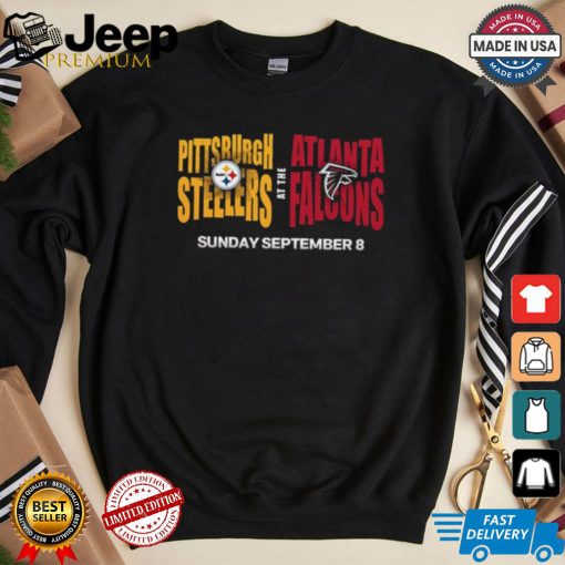 Original Pittsburgh Steelers vs. Atlanta Falcons Sunday September 8 2024 Kickoff Game shirt