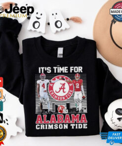 Original Ryan Williams And Jalen Milroe It’s Time For Alabama Crimson Tide Christmas shirt