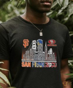 Original San Francisco Sport Teams Players City Skyline Shirt