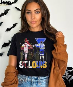 Original St. Louis Cardinals Molina St. Louis Blues O’reilly Signatures Tshirt