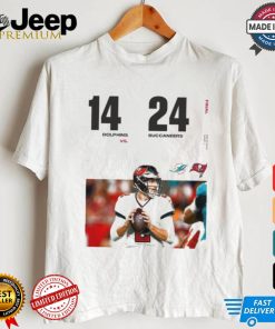 Original Tampa Bay Buccaneers Win 24 14 Miami Dolphins 2024 Preseason Game 3 Final Score Shirt