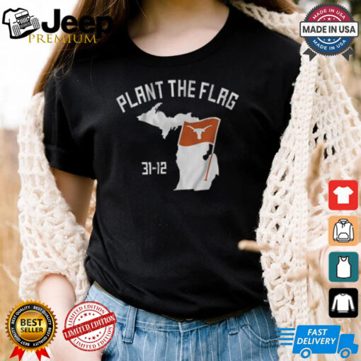 Original Texas football plant the flag shirt