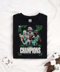 Original The Boston Celtics Are The 2023 24 NBA Champions Banner 18 Secured Shirt