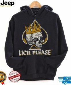 Original lich Please Skull shirt