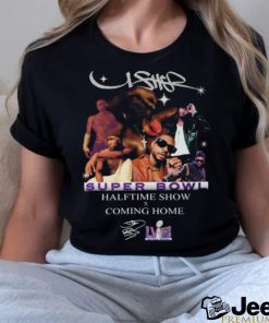 Original usher Super Bowl Halftime Show Coming Home Signature T shirt