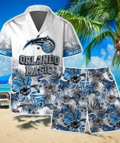 Orlando Magic Team Logo Pattern Basketball Season Hawaiian Shirt & Short