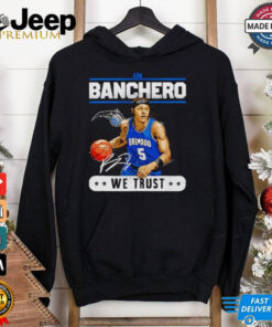 Orlando Magic in Paolo Banchero we trust signature shirt