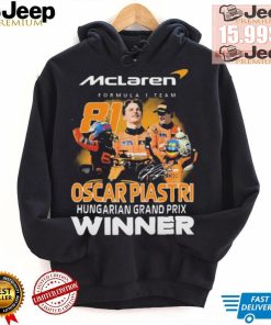 Oscar Piastri Hungarian Grand Prix Winner Signature shirt