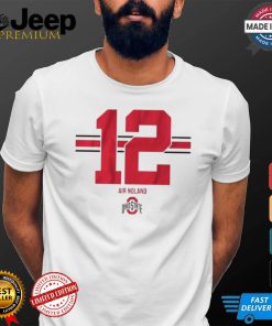 Osu Football Air Noland 12 Stripe T shirt